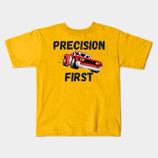 Speed racer car Kids T-Shirt